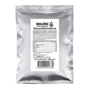 Banan & Jordbr Pulversaft - Big Bag