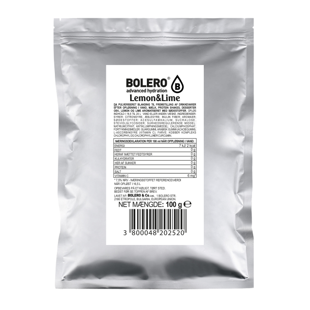 Lemon &amp; Lime Pulversaft - Big Bag