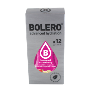 Banan & Jordb�r Pulversaft - 12 stk. �ske