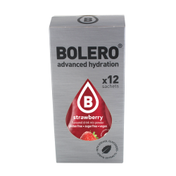 Jordbr Pulversaft - 12 stk. ske