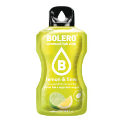 Lemon &amp; Lime Pulversaft - 12 stk. ske