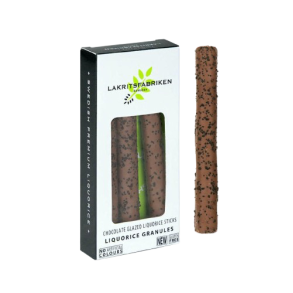 Salt lakrids/Lys chokolade - 45g