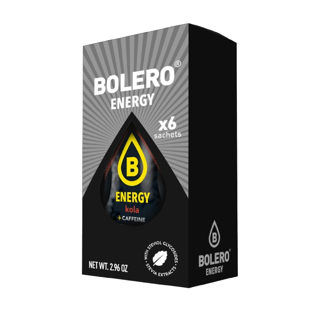 6 stk. ske - ENERGY - Kola - 500 ml
