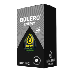 6 stk. ske - ENERGY - Kiwi, Lime, Agurk