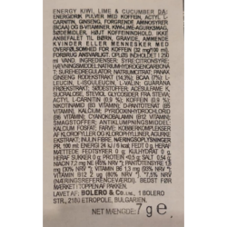 6 stk. ske - ENERGY - Kiwi, Lime, Agurk