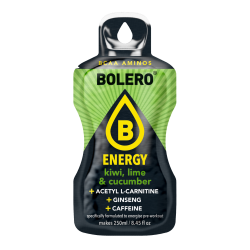 6 stk. ske - ENERGY - Kiwi, Lime, Agurk