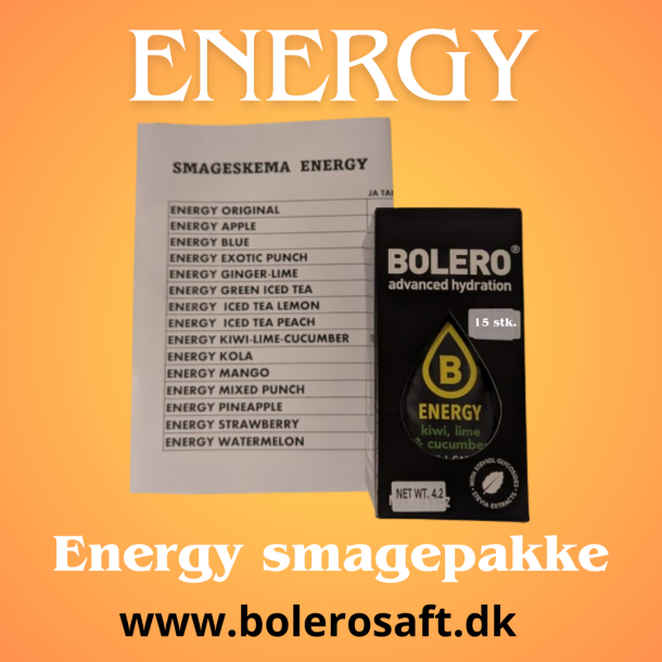 ENERGY - Smagepakke