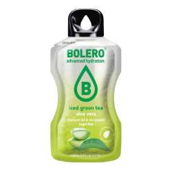 Iced Green Tea Aloe Vera Pulversaft - 12 stk. ske