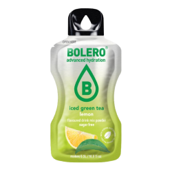 Iced Green Tea Lemon Pulversaft - 12 stk. ske