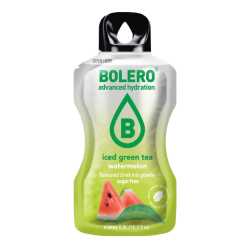 Iced Green Tea Vandmelon Pulversaft - 12 stk. ske