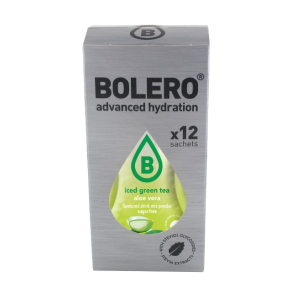 Iced Green Tea Aloe Vera Pulversaft - 12 stk. ske