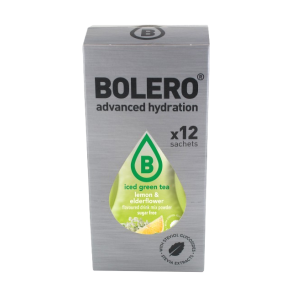 Iced Green Tea Citron & Hyldeblomst Pulversaft - 12 stk. ske