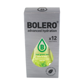 Iced Green Tea Mint & Lime Pulversaft - 12 stk. ske