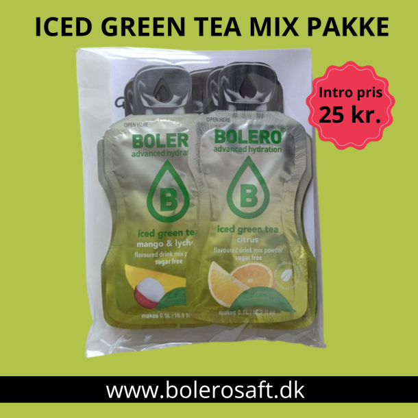 Iced Green Tea Mix Pakke