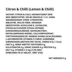 Nedsat - Citron Chilli Pulversaft - Classic