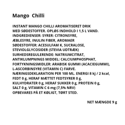 Nedsat - Mango Chilli Pulversaft - Classic