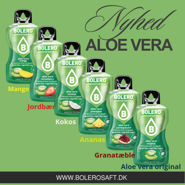 Aloe Vera Mix Pakke - Pulversaft