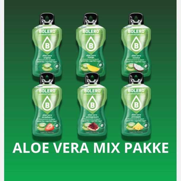 Aloe Vera Mix Pakke - Pulversaft