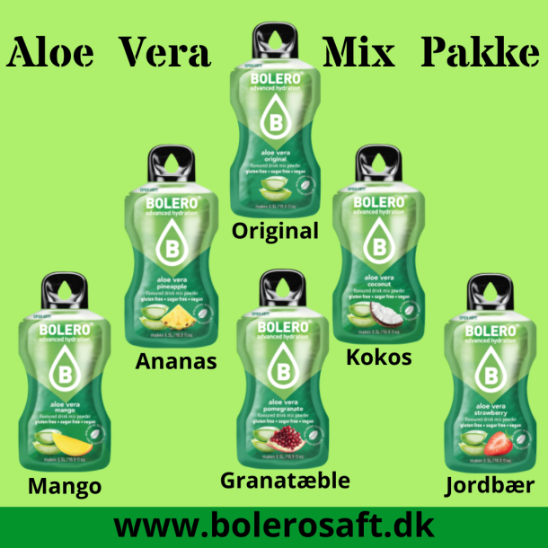 Aloe Vera Mix Pakke - Pulversaft