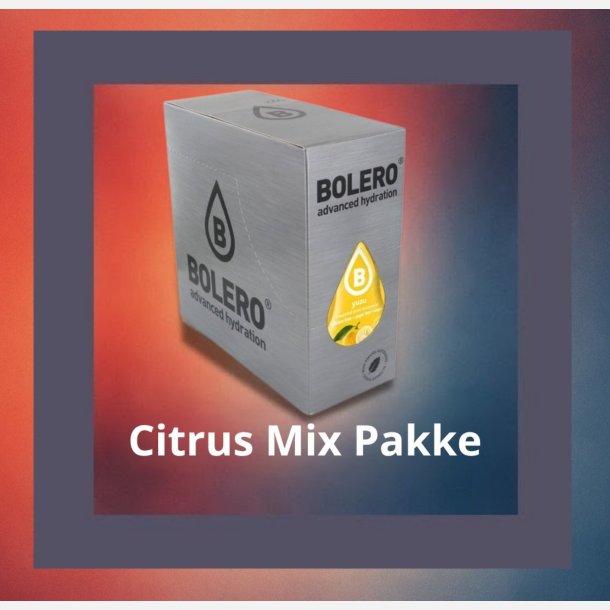 Citrus Mix Pakke - 12 stk. Pulversaft