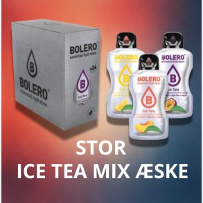 Stor Ice Tea Mix - 24 stk ske - Pulversaft