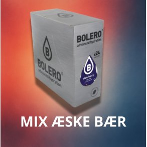 Mix ske Br - 24 stk. Pulversaft