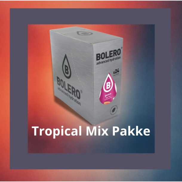 Tropical Mix Pakke - 24 stk. Pulversaft