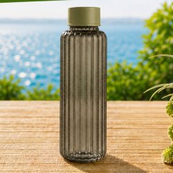 Glasflaske - Gr�n - 0,5 Liter