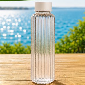 Glasflaske - Klar - 0,5 Liter
