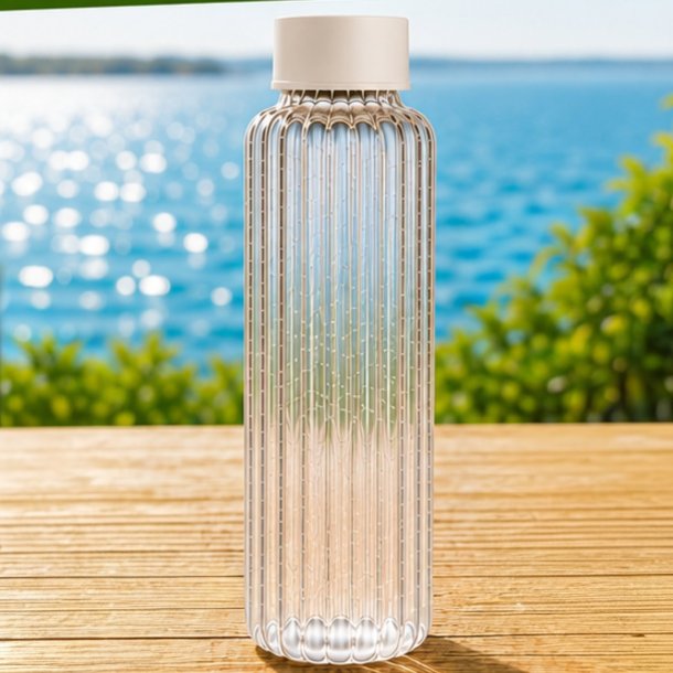 Glasflaske - Klar - 0,5 Liter