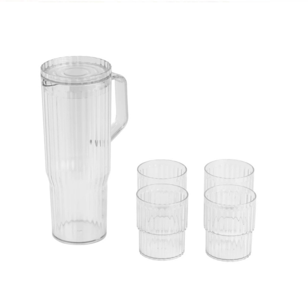 Kande m. 4 B�gre - Klar (1,2 liter)