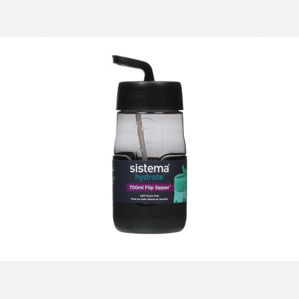 Sistema Flip Sipper Bottle 700 ml - Sort