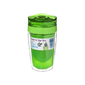 To Go Te Krus - 370 ml - Gr�n - inkl. 2 ass. Bolerosticks