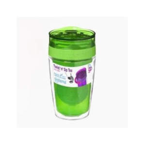 To Go Te Krus - 370 ml - Gr�n - inkl. 2 ass. Bolerosticks