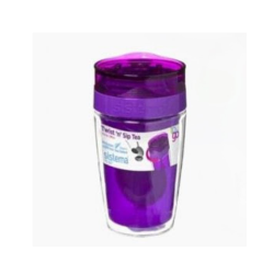 To Go Te Krus - 370 ml - Lilla - inkl. 2 ass. Bolerosticks