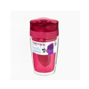 To Go Te Krus - 370 ml - Pink - inkl. 2 ass. Bolerosticks