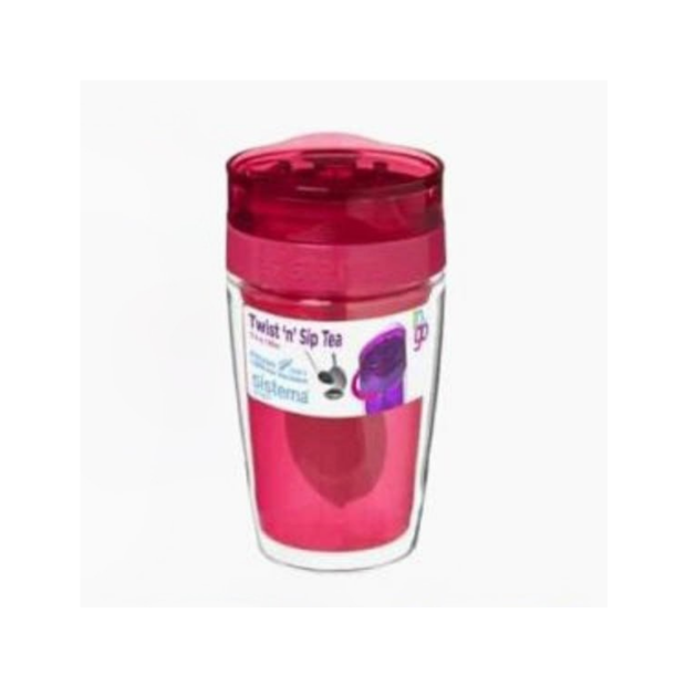 To Go Te Krus - 370 ml - Pink - inkl. 2 ass. Bolerosticks
