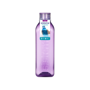 Sistema Firkantet Flaske 1 Liter - Lilla