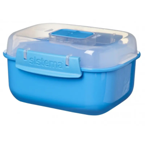 Microwave Boks - Bl� - Inkl. 10 l�se sticks