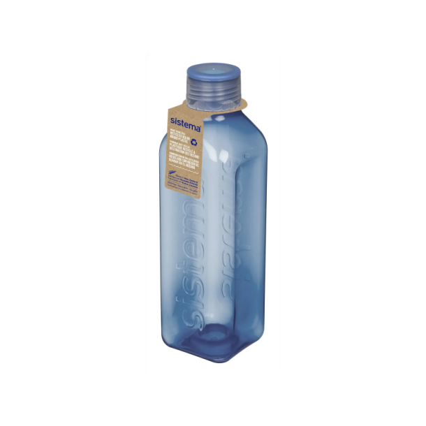 Sistema Firkantet Flaske 1 Liter - Ocean Bound Mountain Blue