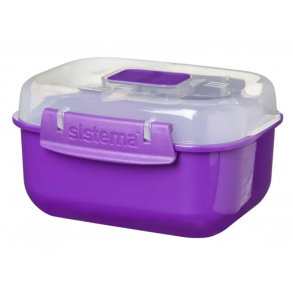 Microwave Boks - Lilla - Inkl 10 l�se sticks