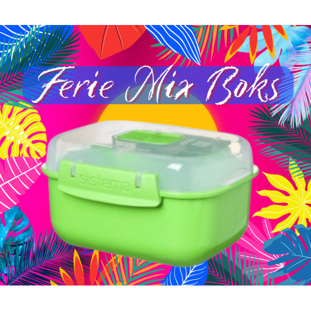 Ferie Mix Boks - Grøn - Inkl. 15 løse sticks