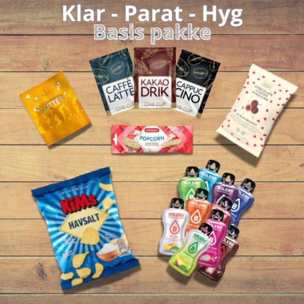Klar - Parat - Hyg - Basis (Havsalt)