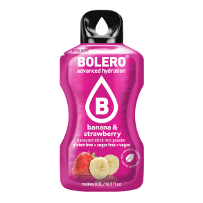 Banan & Jordbr Pulversaft - Ls stick